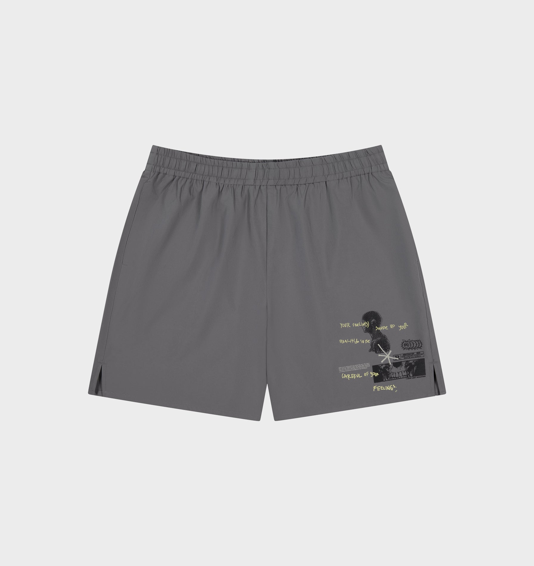 State Of Mind Active Core 7 Inch Short - Cobblestone