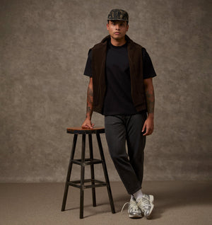 Cropped 90s Denim - Charcoal