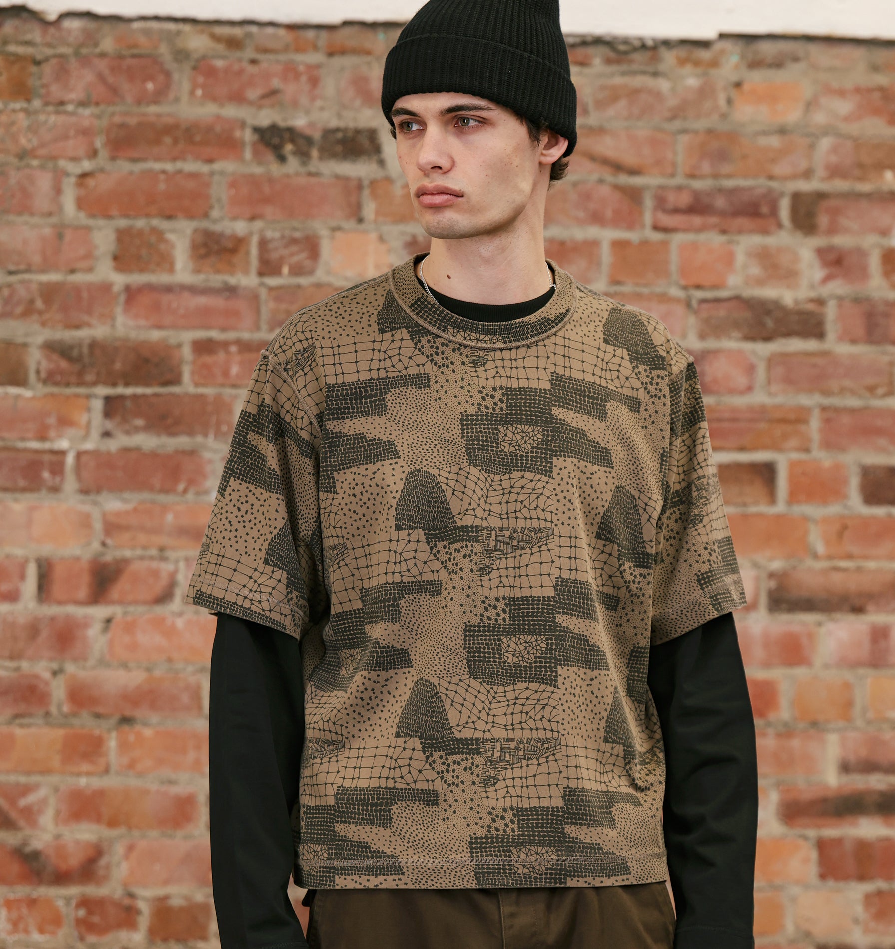 Crop Box Tee - Gridlands