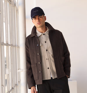 Osborne Wool Jacket - Espresso