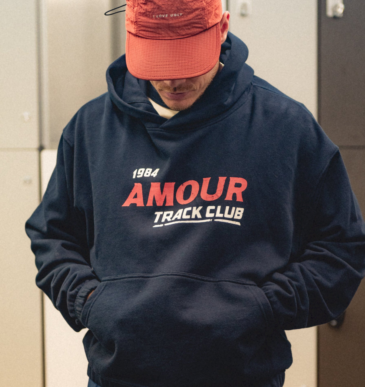 Track Club Active Hood - Midnight Navy