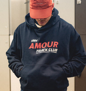Track Club Active Hood - Midnight Navy