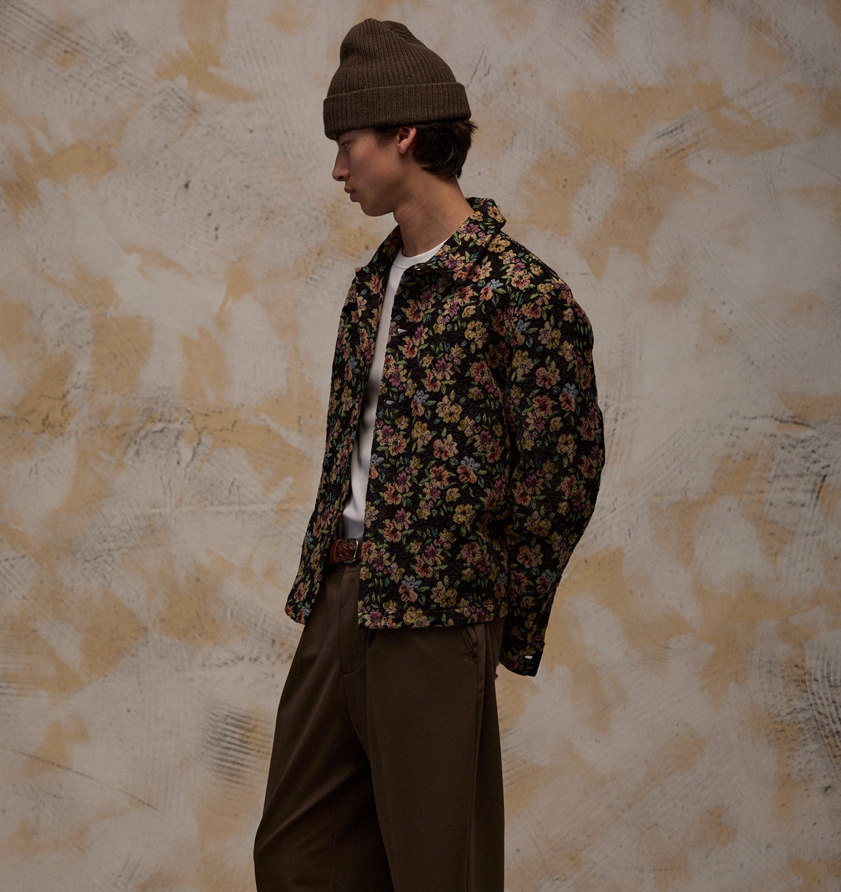 Floral Overshirt - Dark Floral