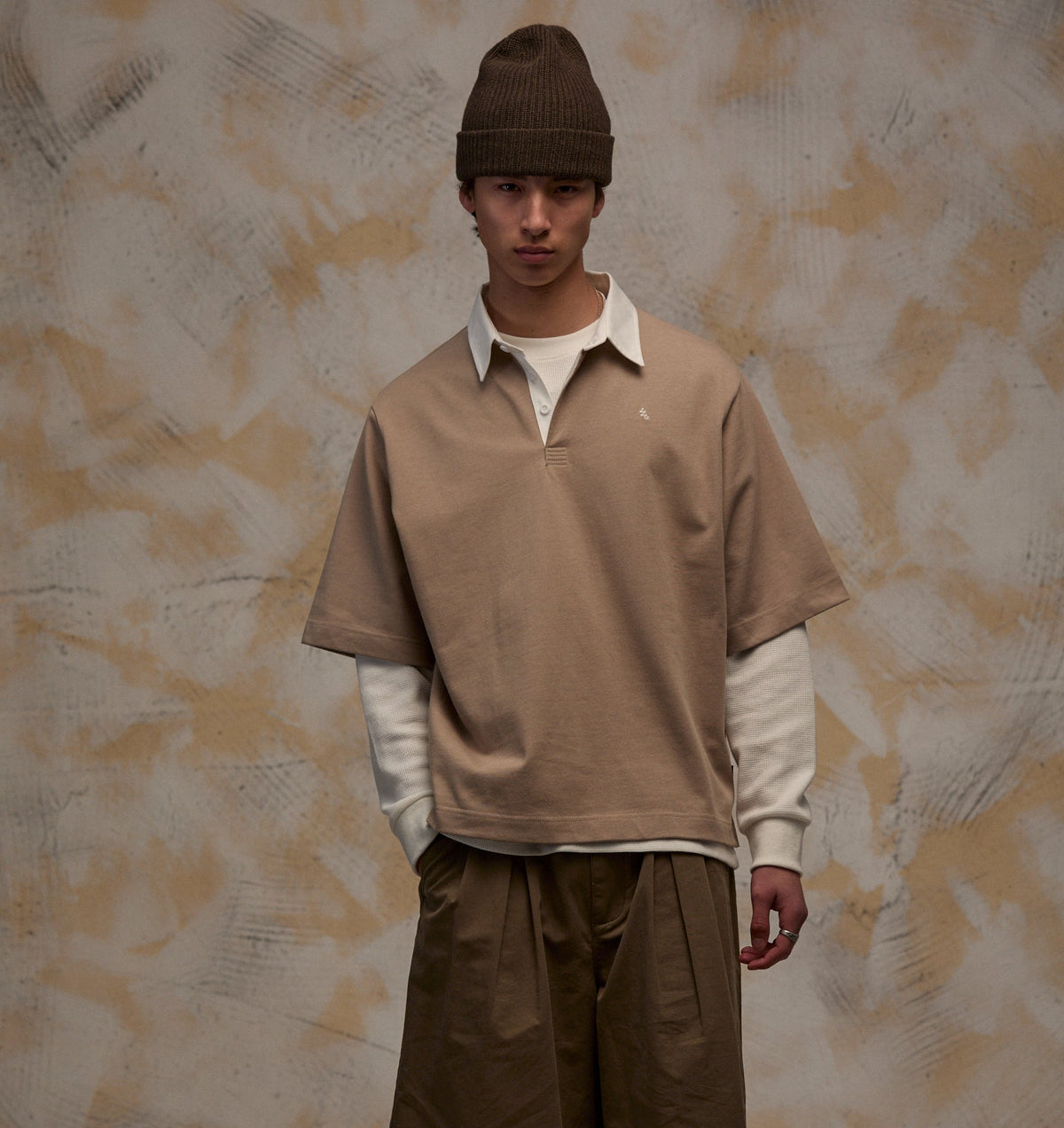 Ardie SS Polo - Taupe