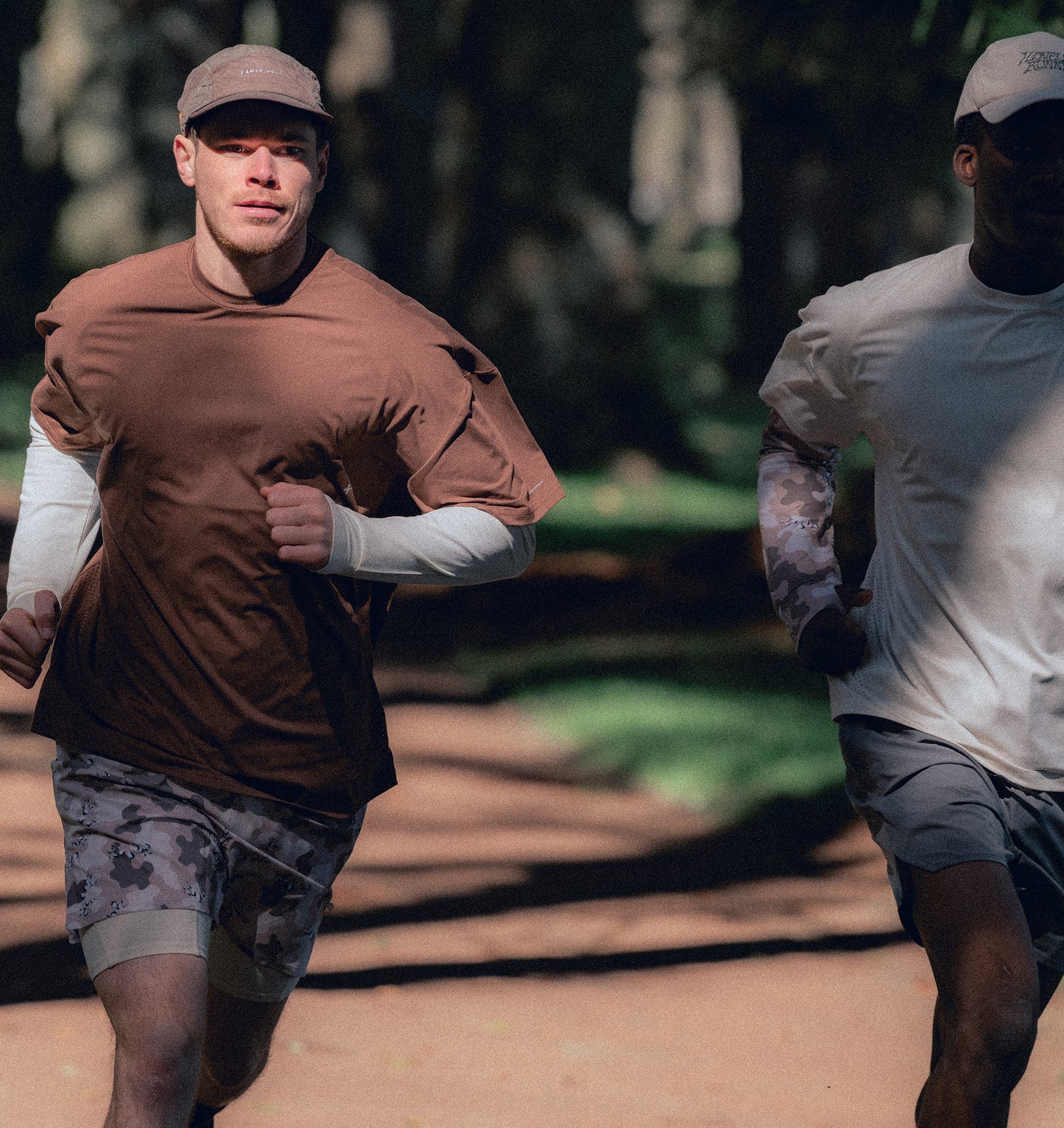 Active Box Tee - Chestnut