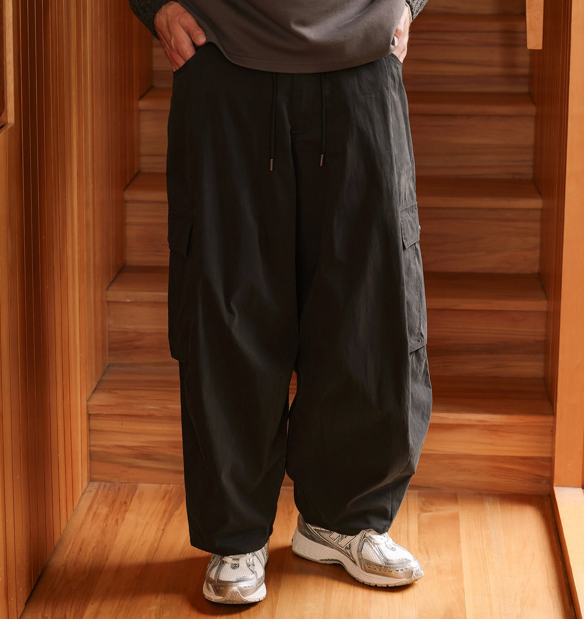 Akashi Cargo Pant - Charcoal