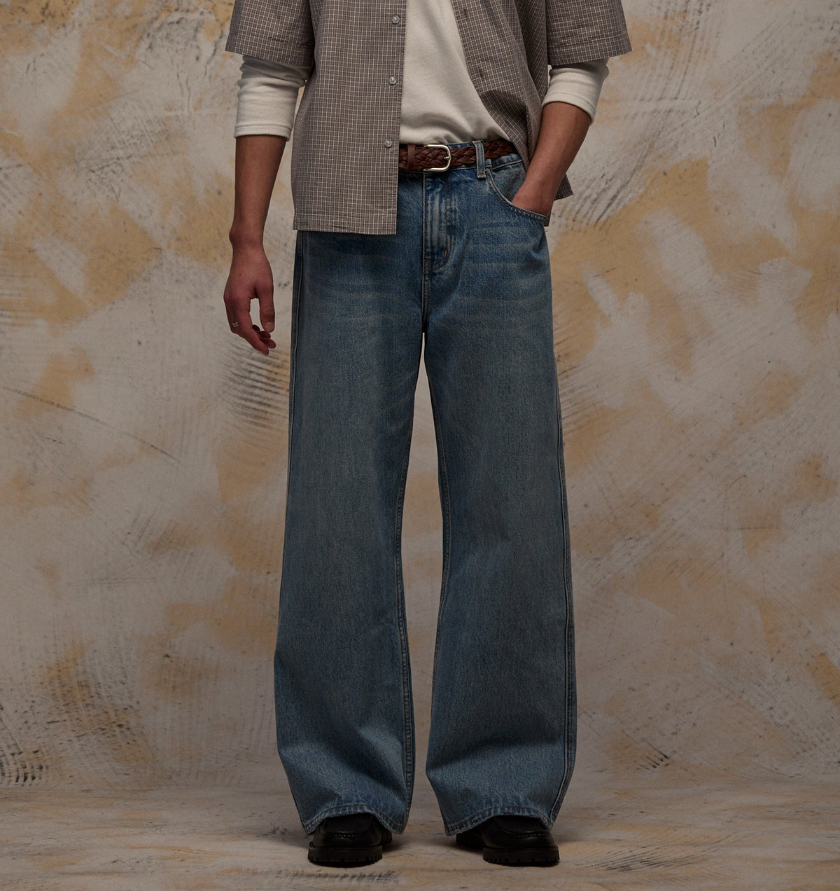 Dallas Loose Denim - Washed Vintage Blue