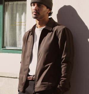 Tailored Poker Jacket - Espresso