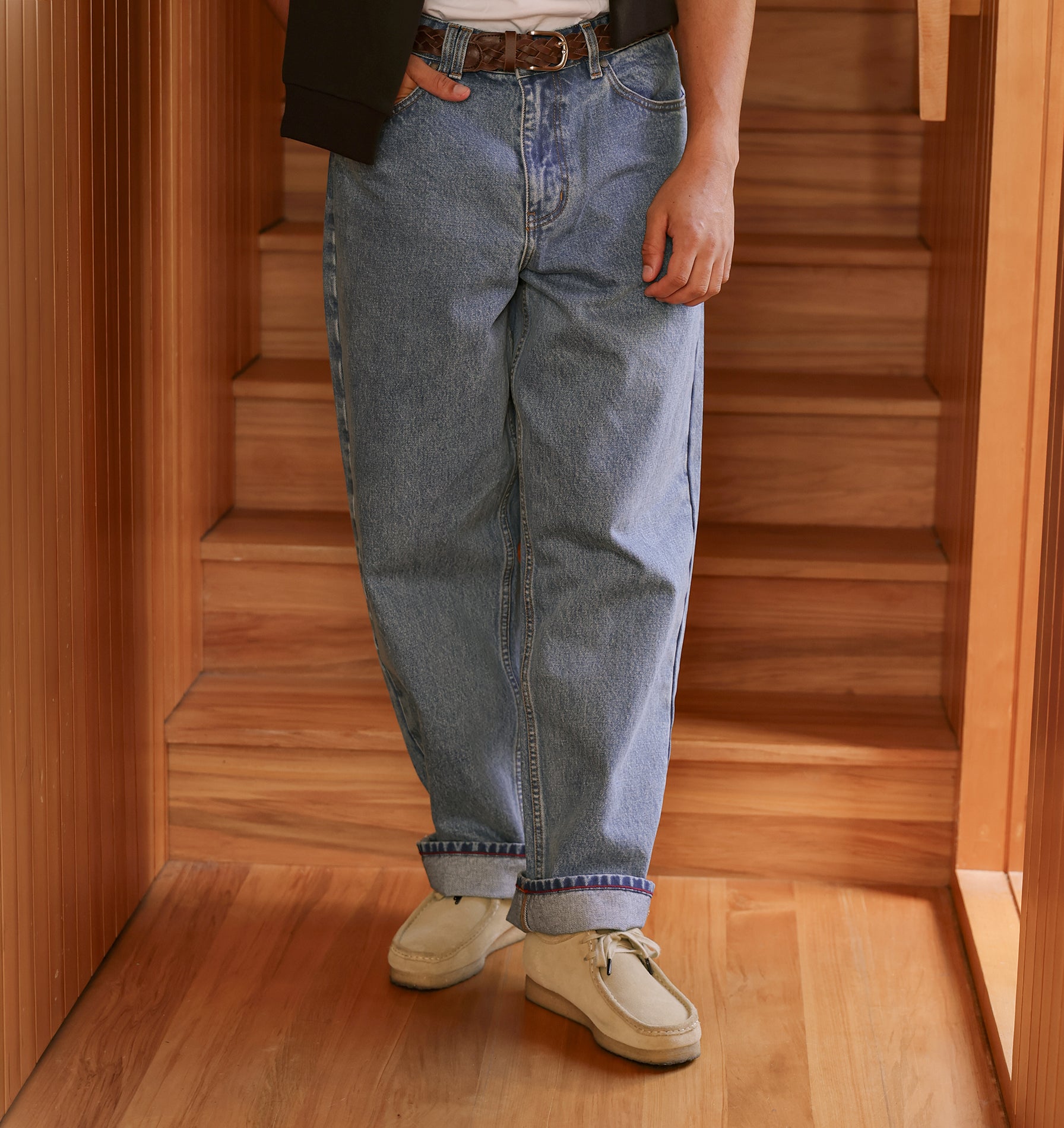 Edgar Wide Denim - 90's Acid Wash