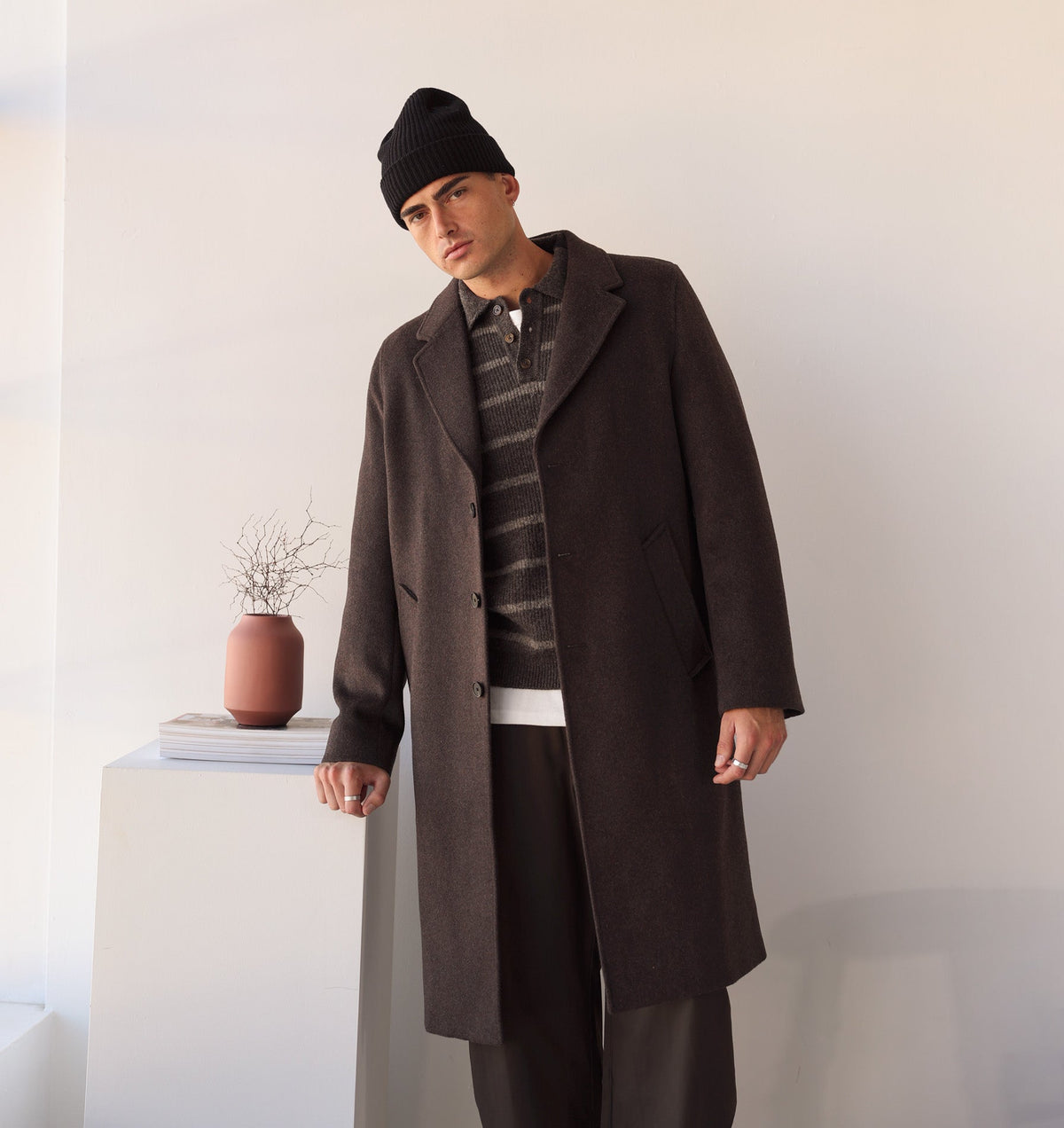Don Car Coat - Espresso