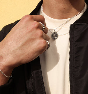 Faith Without Fear Pendant - Silver