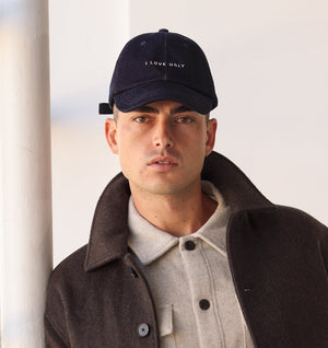 ILU Logo Cap - Raw Indigo