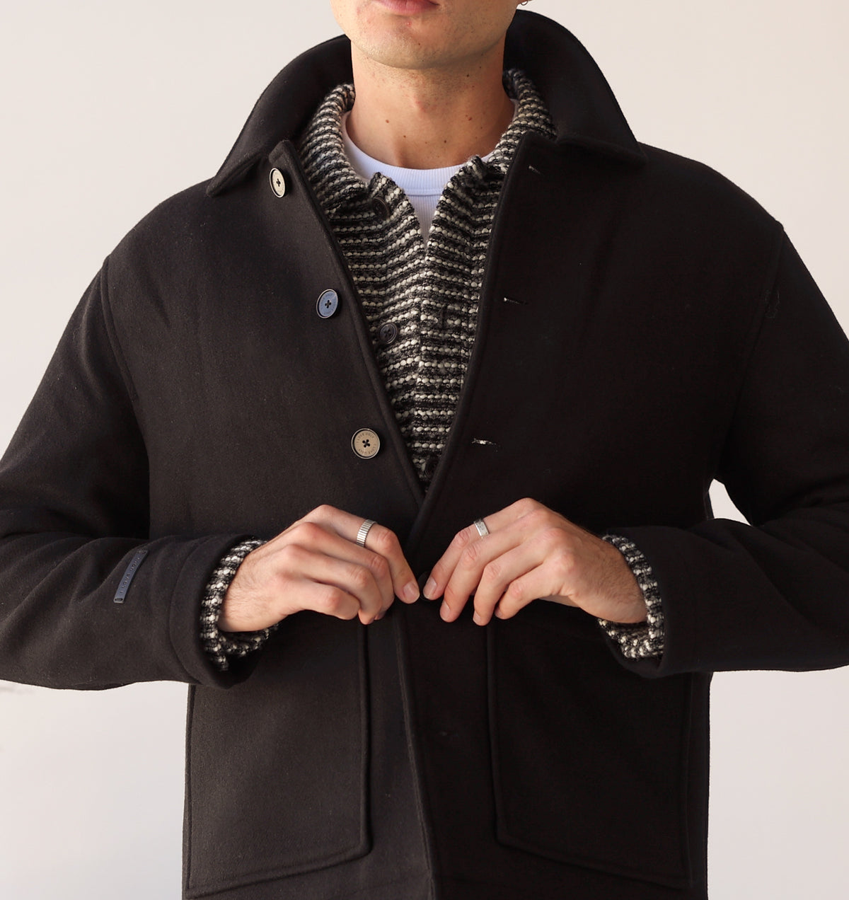 Osborne Wool Jacket - Black