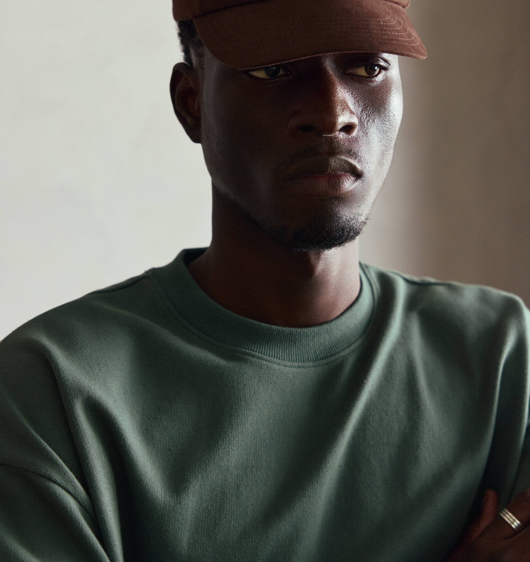 Heavy Box Tee 2.0 - Smokey Green