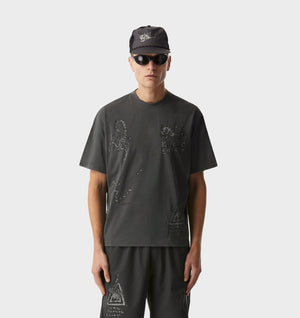 Rebelyuth Active Lewi Tee - Washed Black