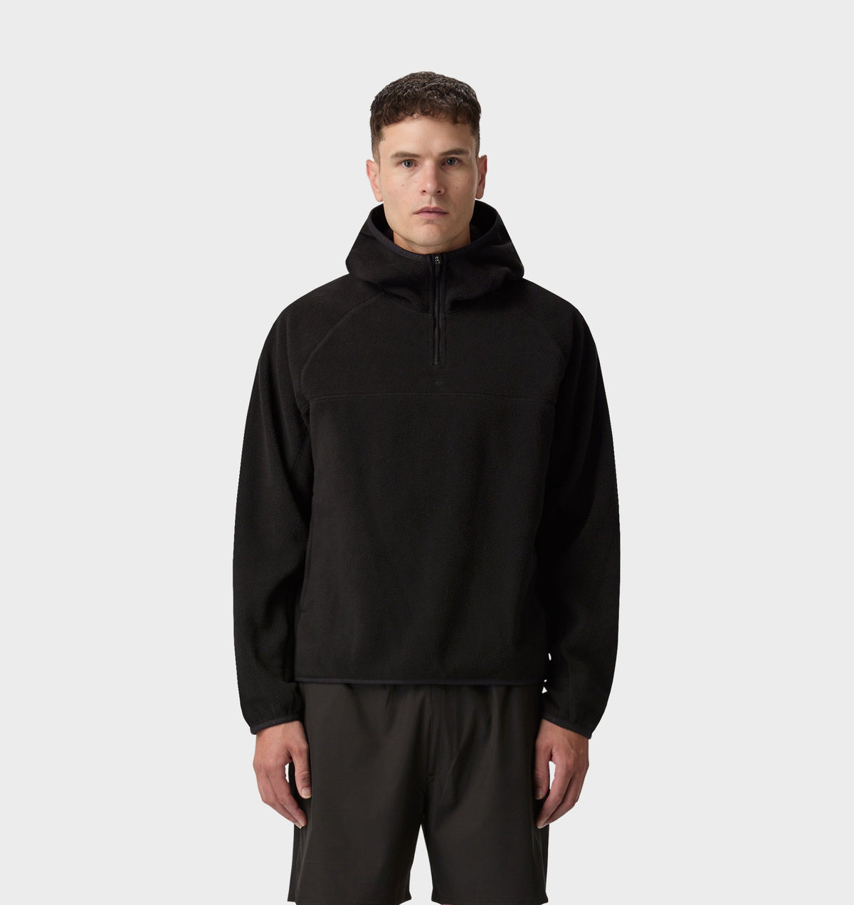 Active Hooded Fleece - Black