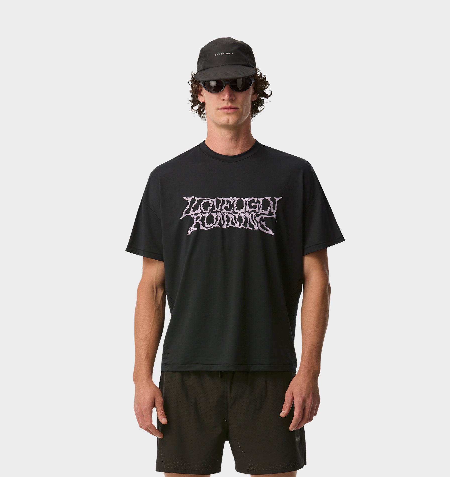 Liquified Active Crop Tee - Black