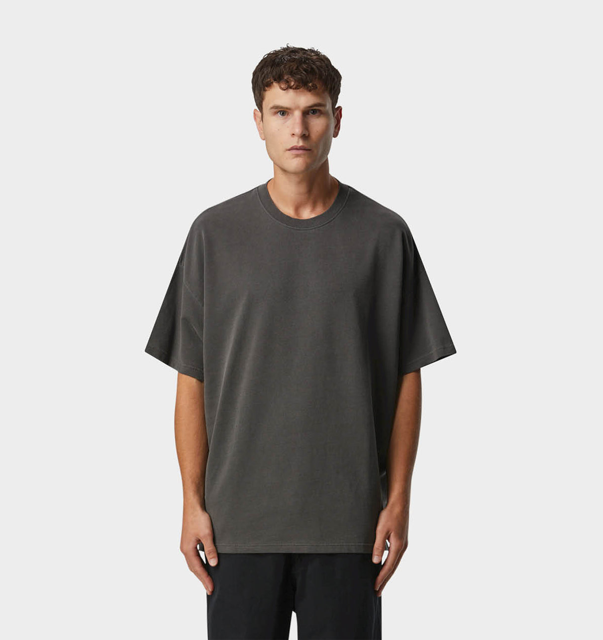 Heavy Box Tee 2.0 - Washed Black