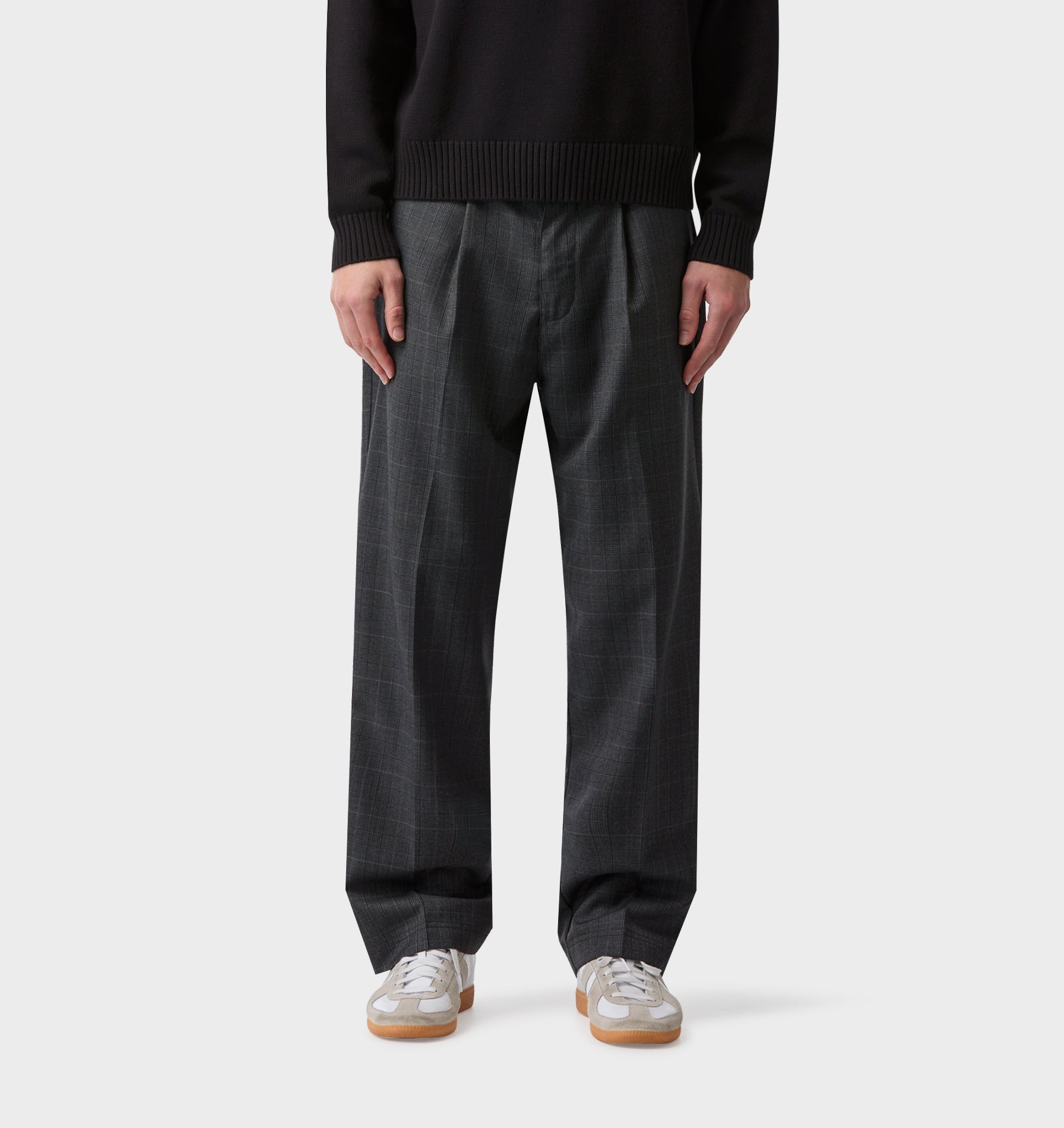 Winston Pant - Charcoal/Black Check