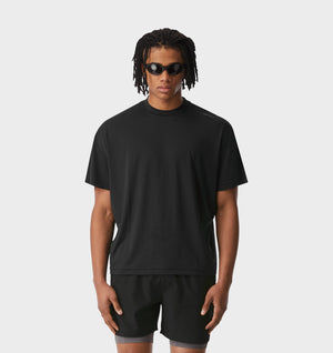 Active Lewi Cropped Tee - Black
