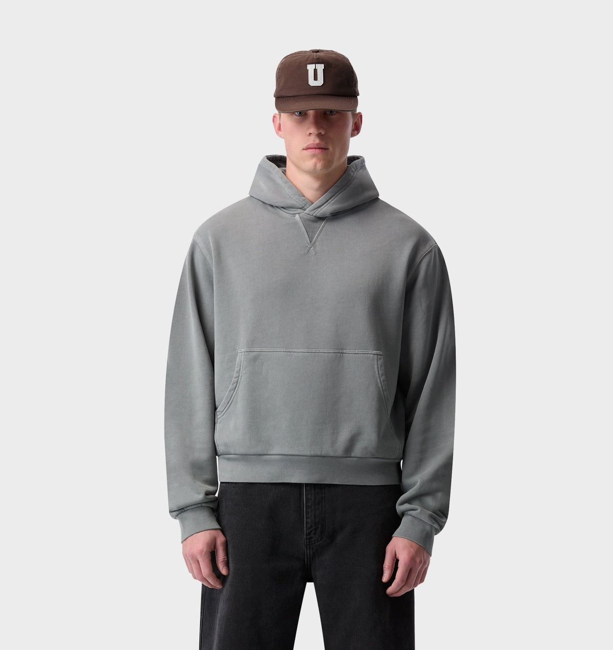 Mini Hood - Washed Grey