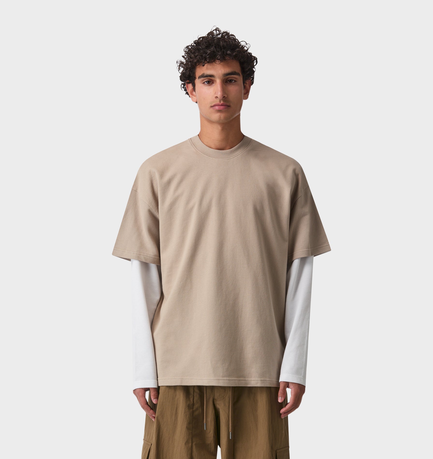 Heavy Box Tee 2.0 - Taupe