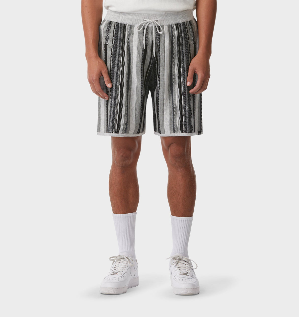 Multi Knit Short - Charcoal Grey