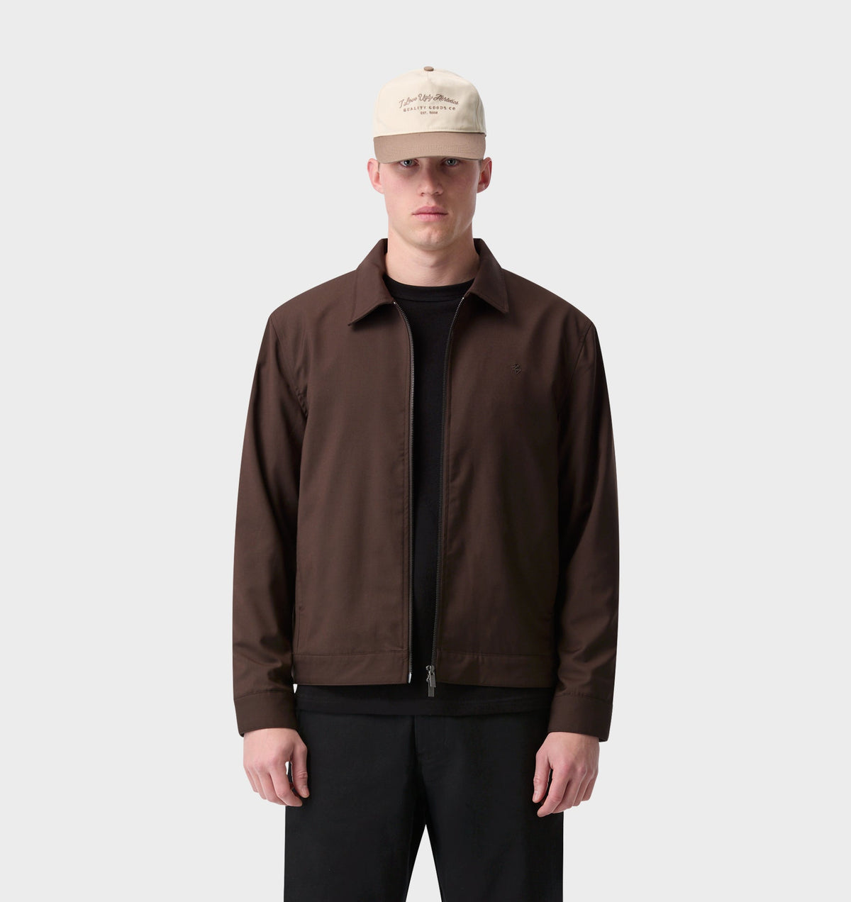 Tailored Poker Jacket - Espresso