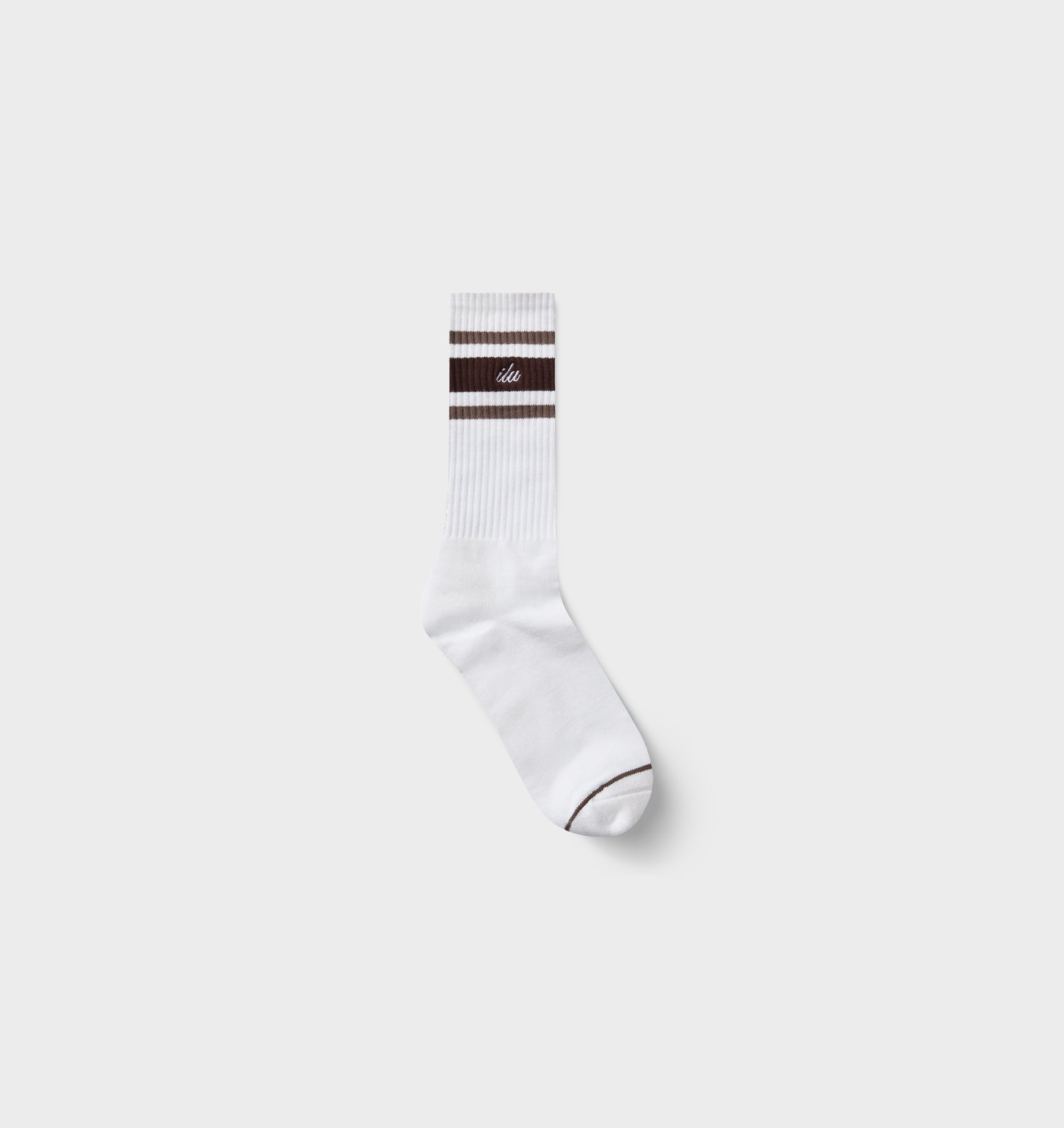 Tottenham Sock - Brown/Mushroom