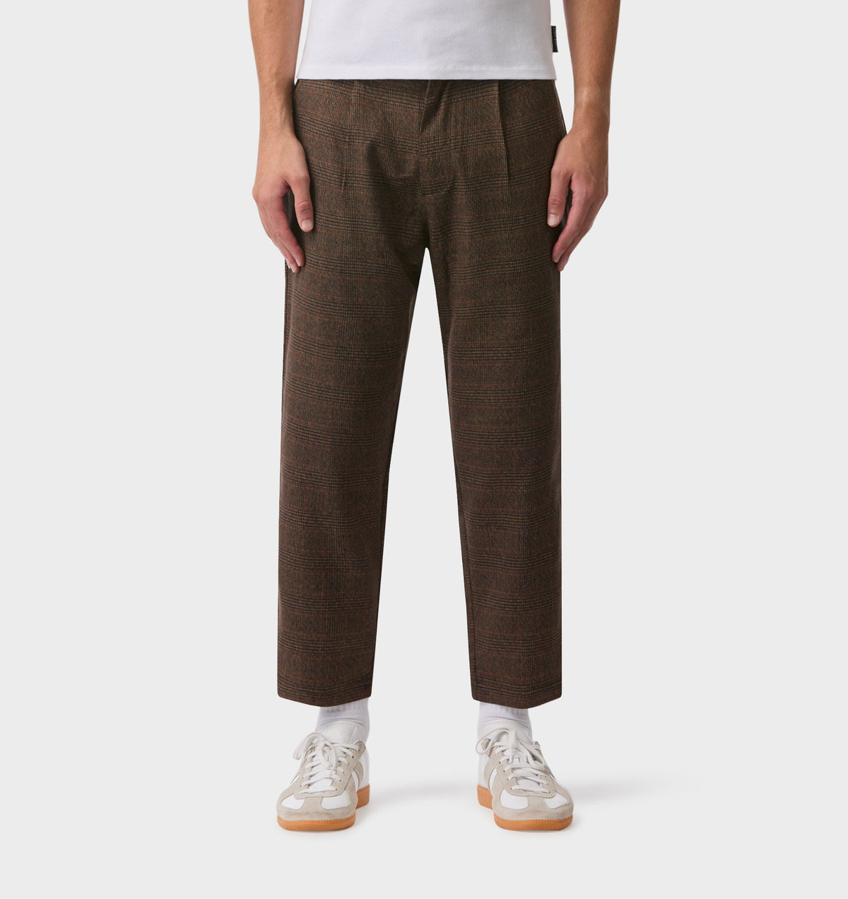 Kobe Pant - Brown Check