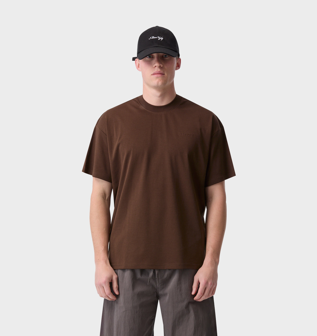 Interlock Box Tee 2.0 - Dark Brown