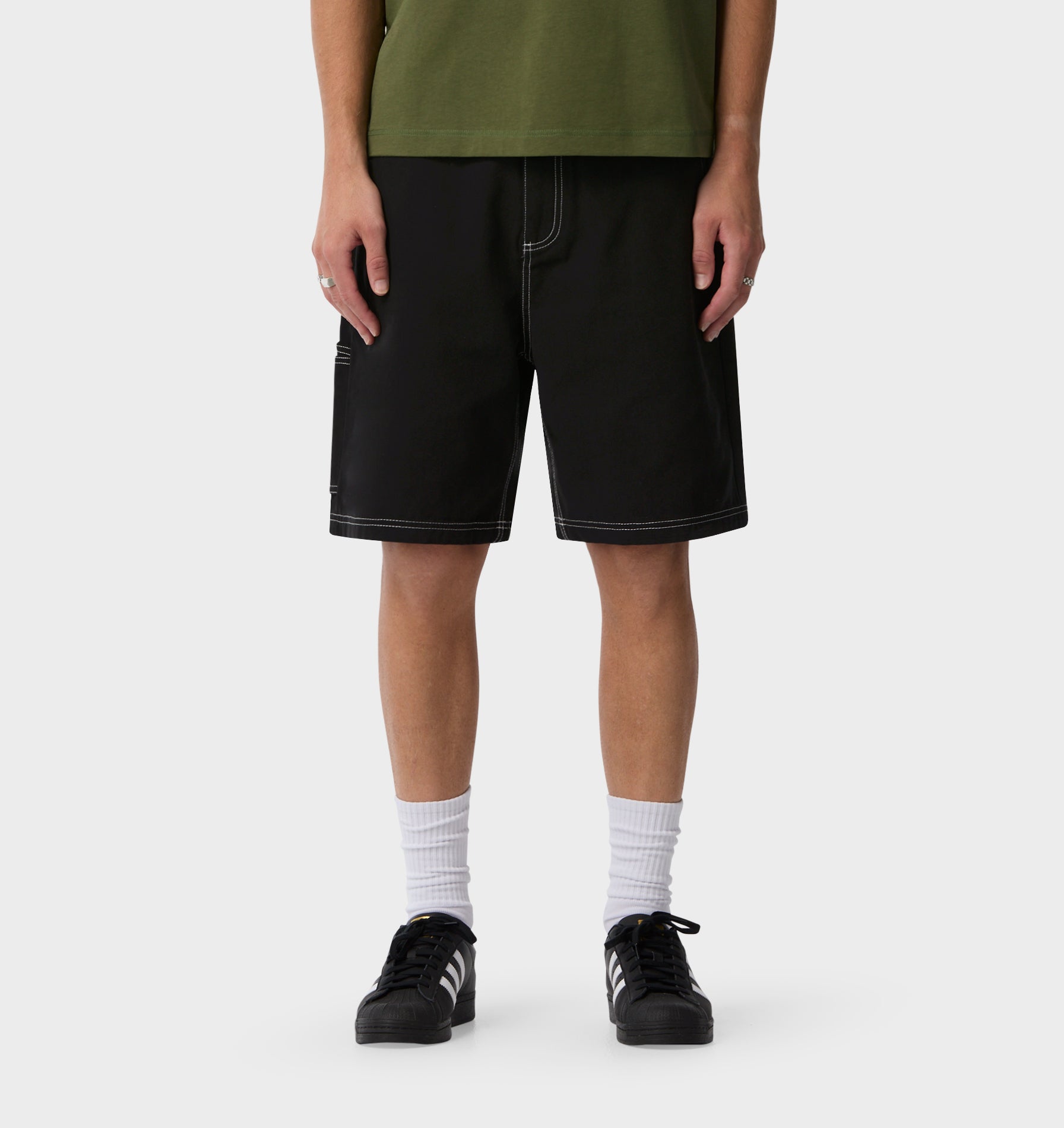 Canvas Clean Carpenter Short - Black