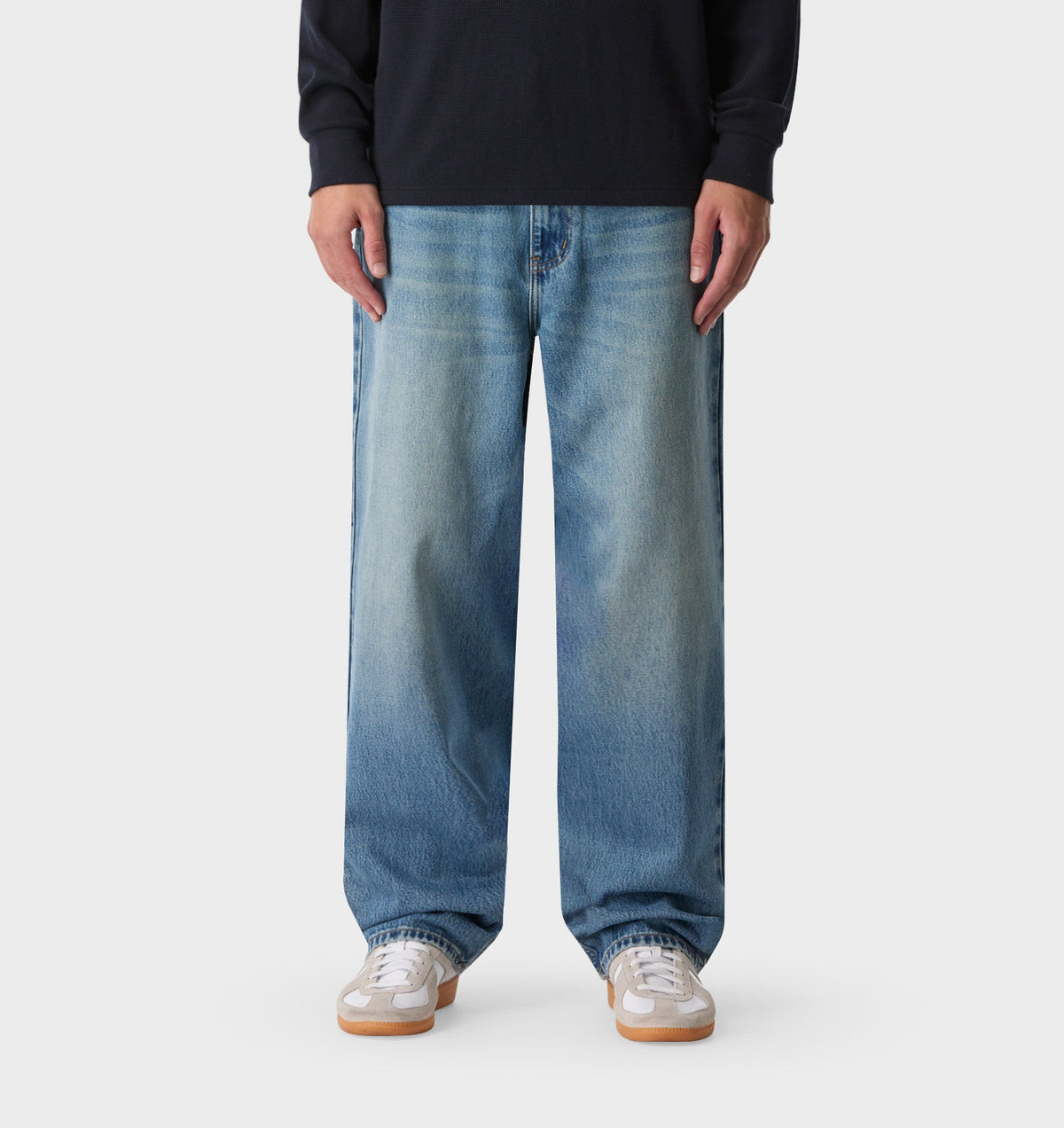Edgar Wide Denim - Vintage Blue