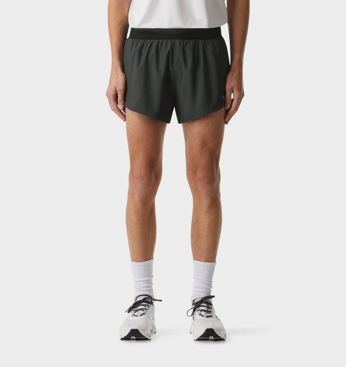 Active 3 Inch Split Short - Charcoal