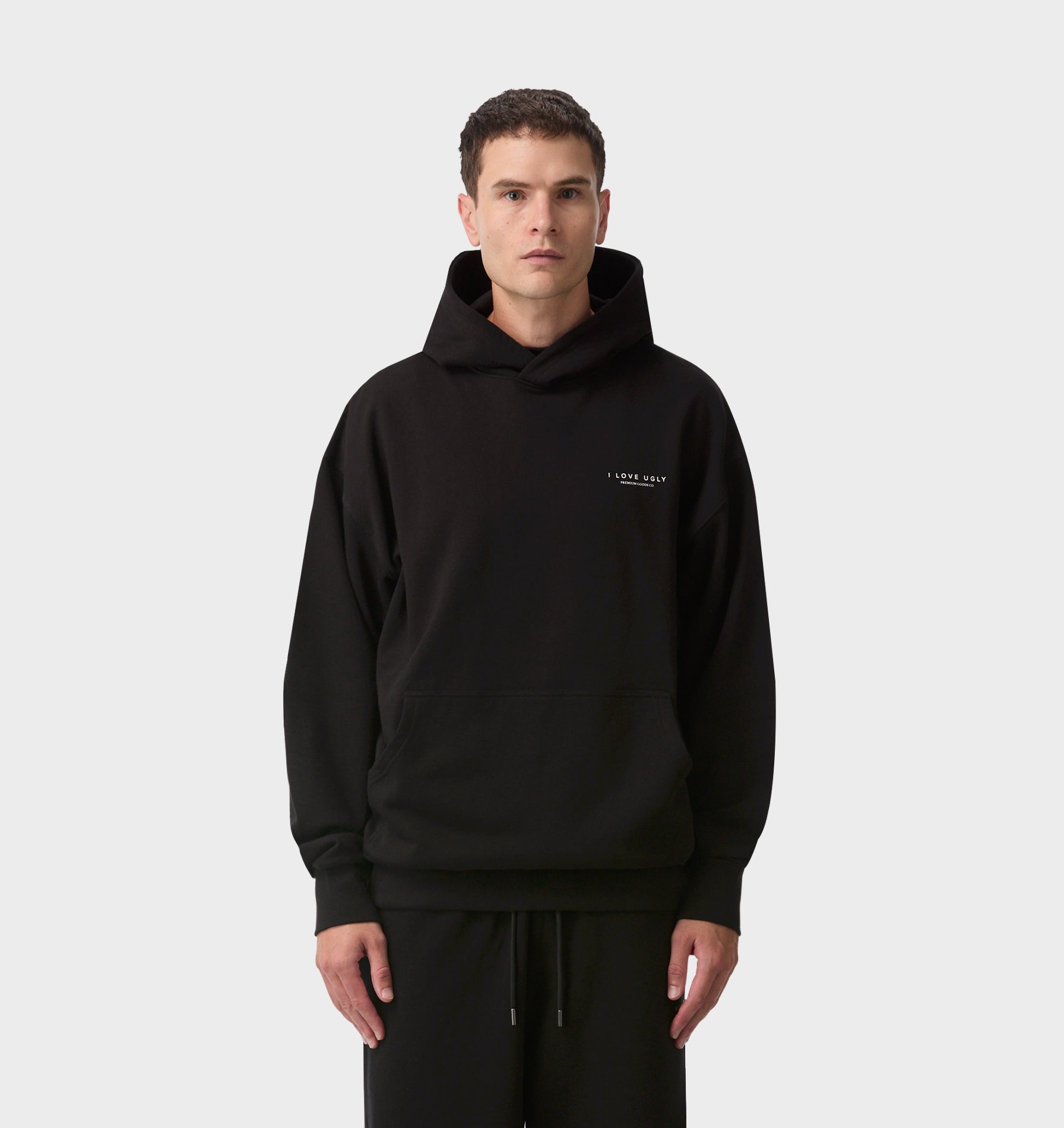 Logo Box Hood 2.0 - Black