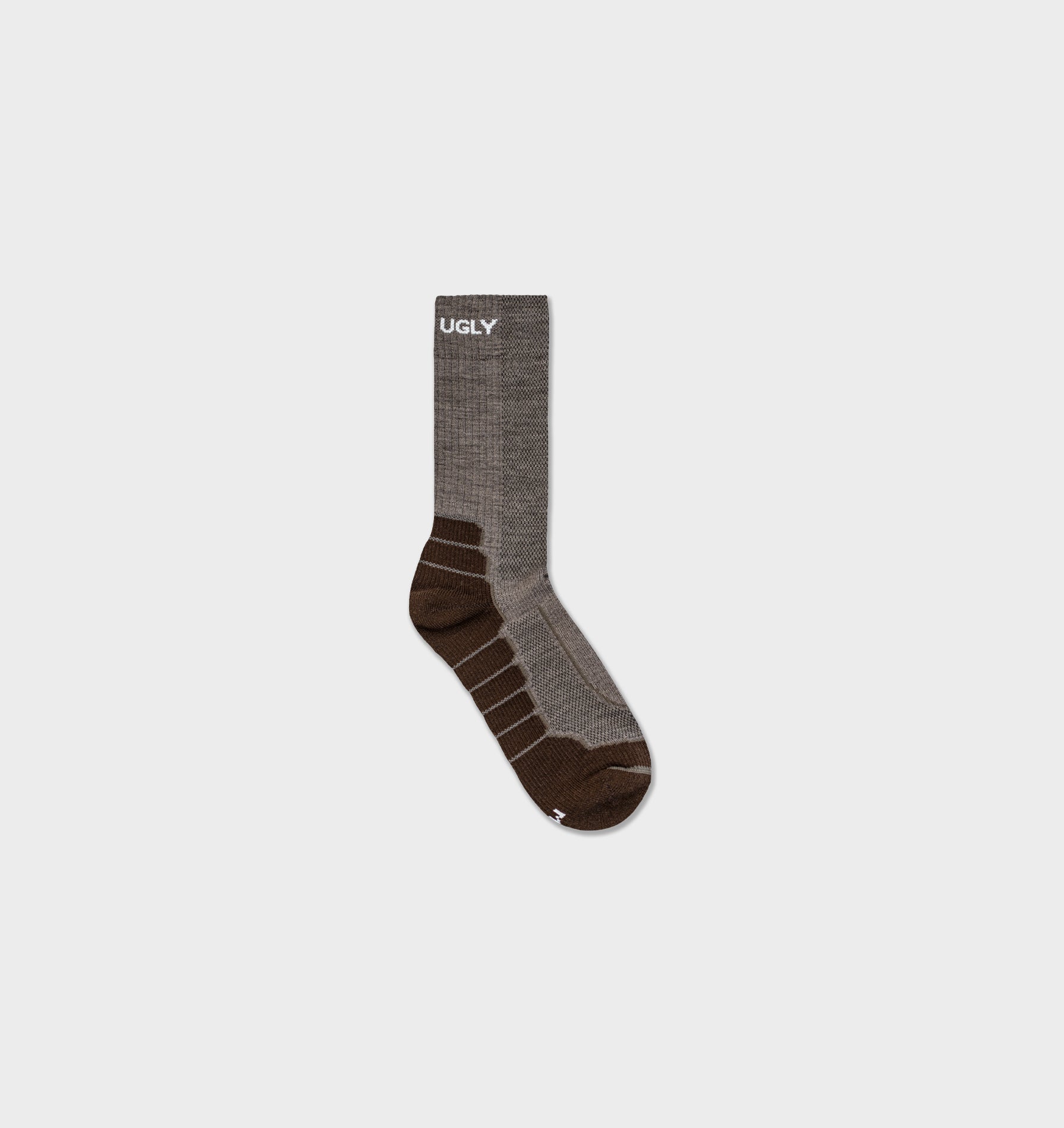 Active Merino Sock - Mocha