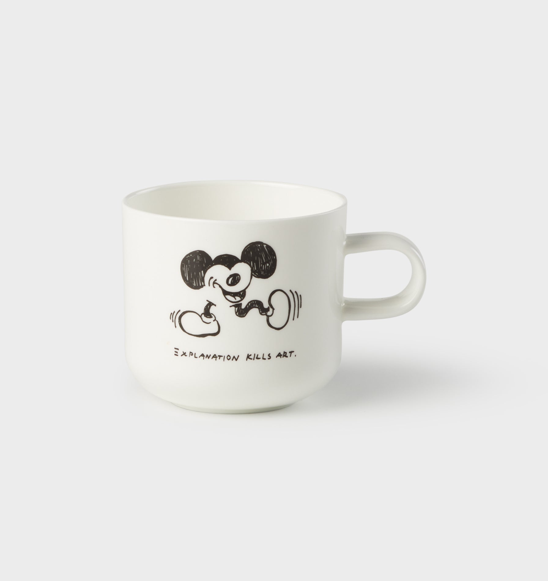 Acme x ILU Coffee Mug Explanation Kills Art - Milk