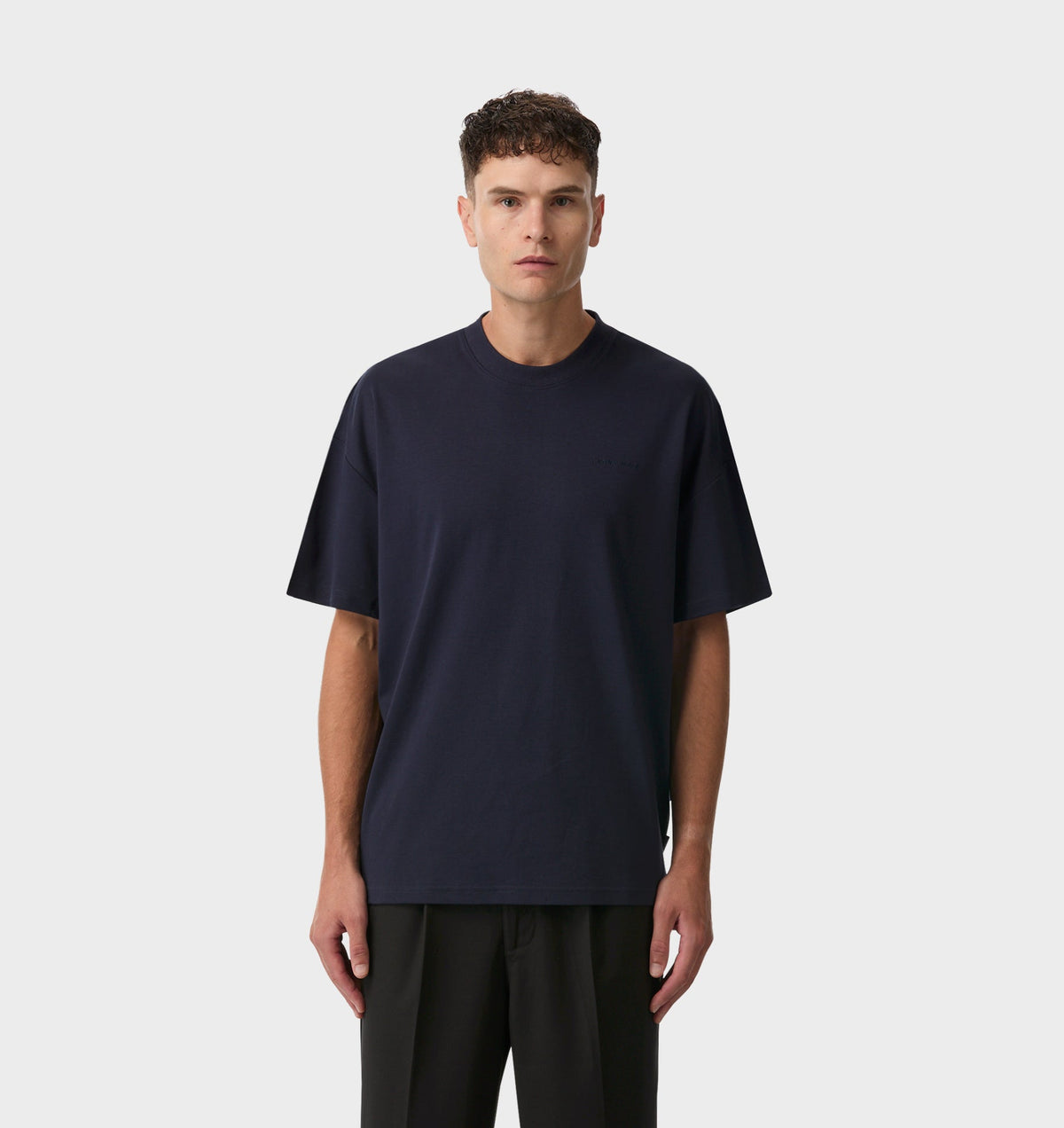 Interlock Box Tee 2.0 - Navy