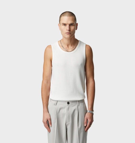 ◆Attends◆ Waffle sleeveless shirt White 0090 81iIQeENFIL._AC_SY350_QL65_.jpg