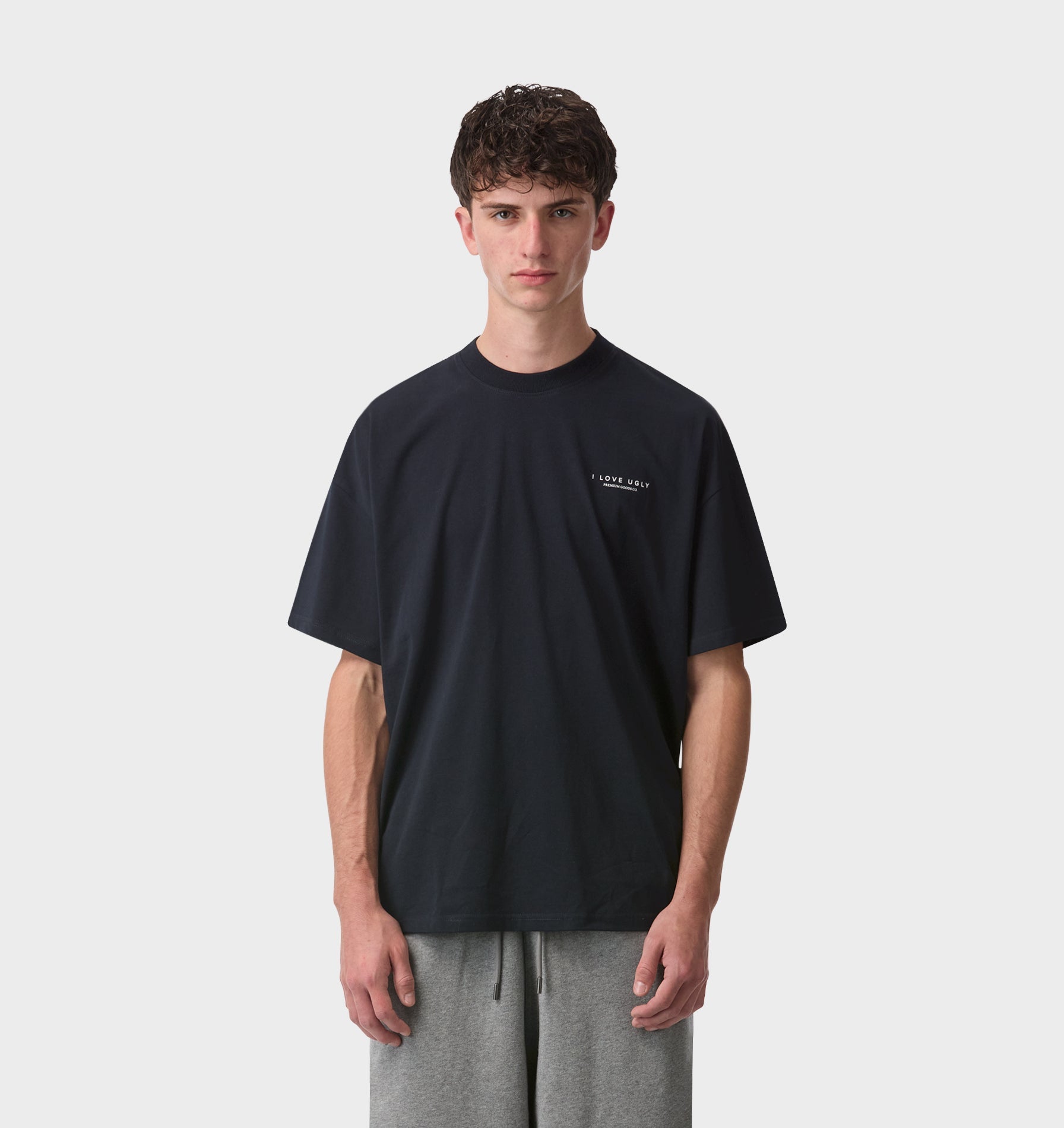 Logo Box Tee 2.0 - Midnight Navy