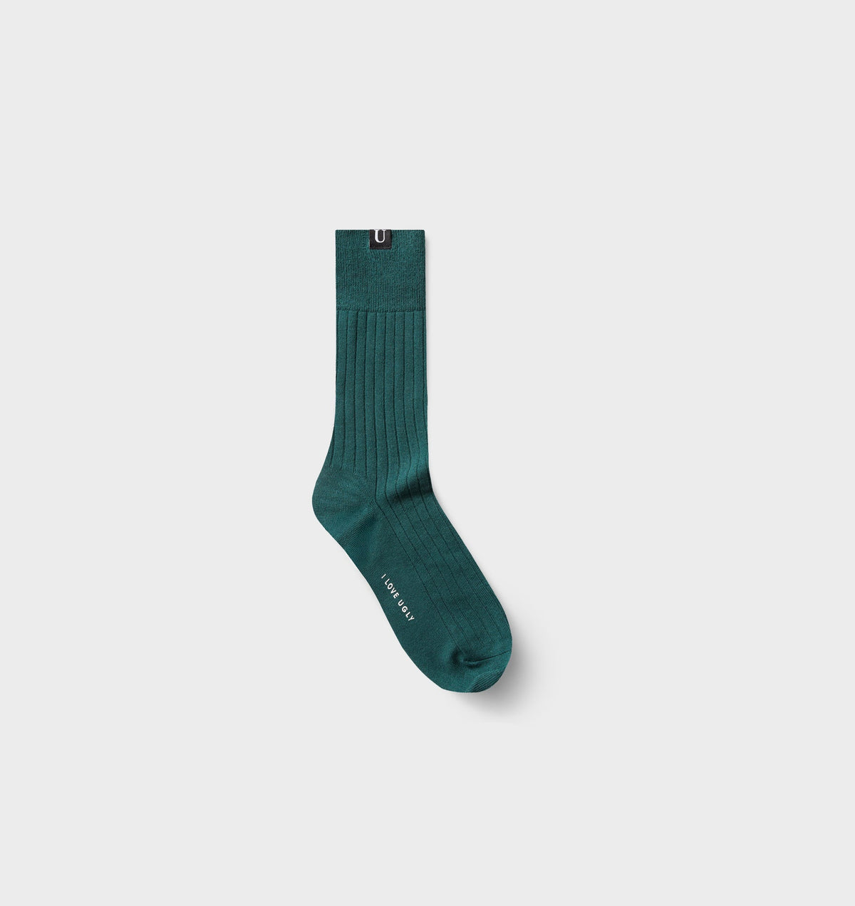 Ribbed Sock - Dark Green