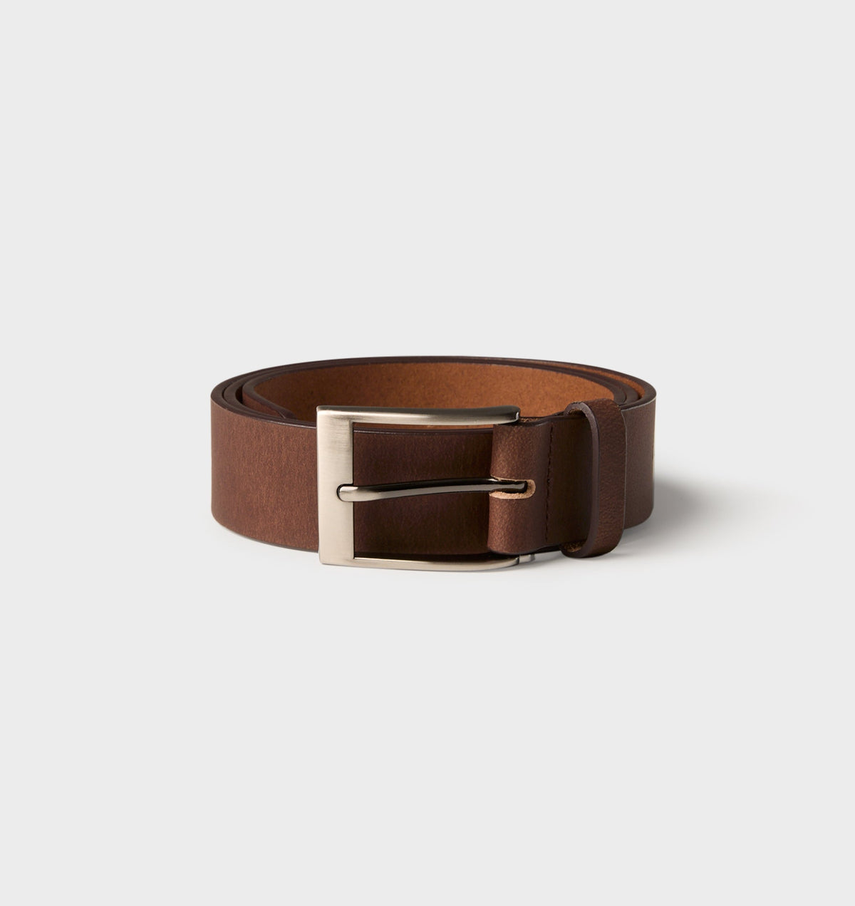 Wallace Leather Belt 2.0 - Dark Brown