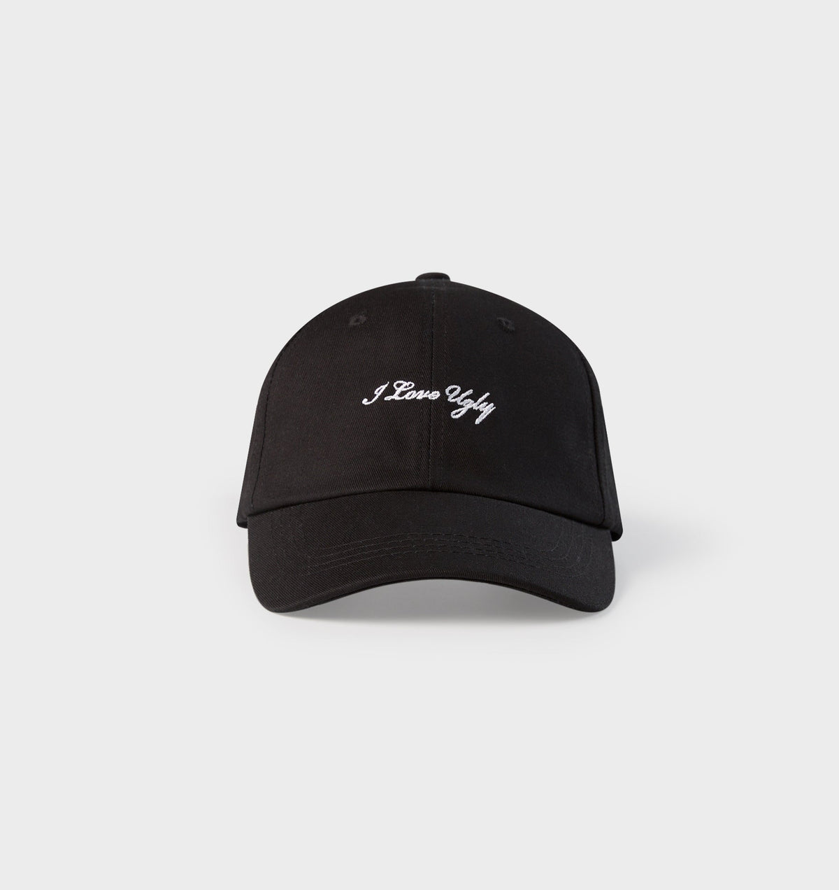 ILU Script Logo Cap - Black