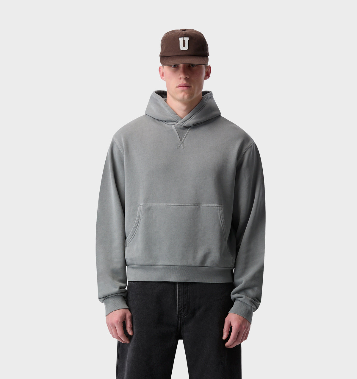 Mini Hood - Washed Grey
