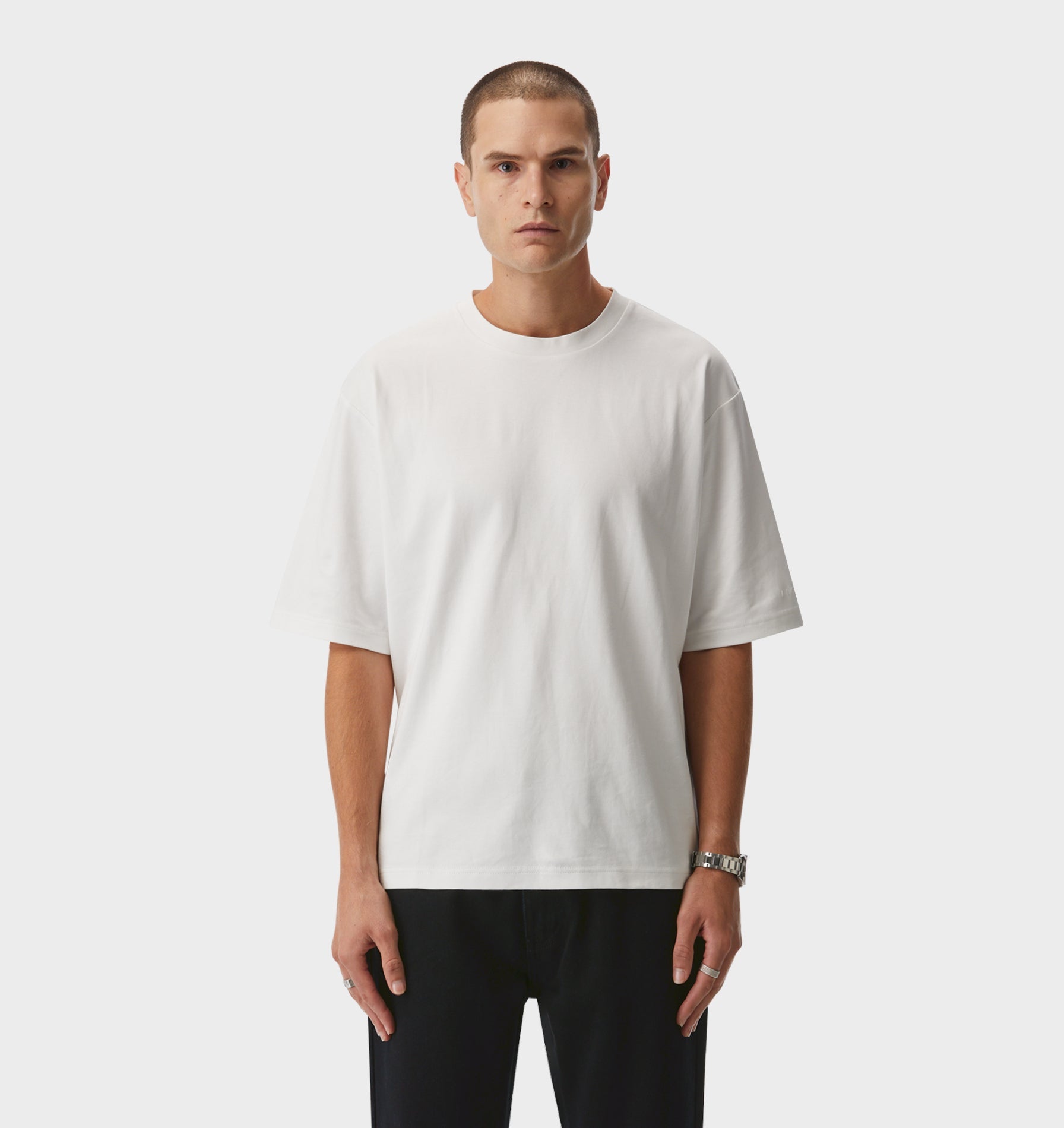 Isaac Oversized Tee - White