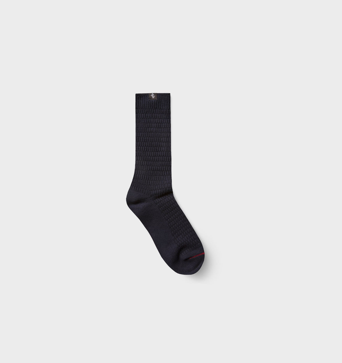 Grid Sock - Indigo