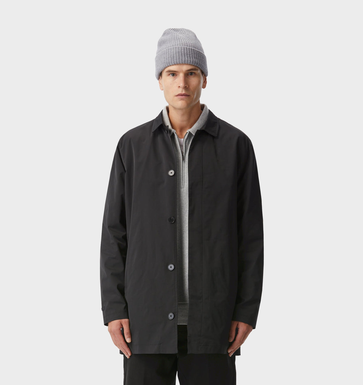 Miller Overcoat - Black