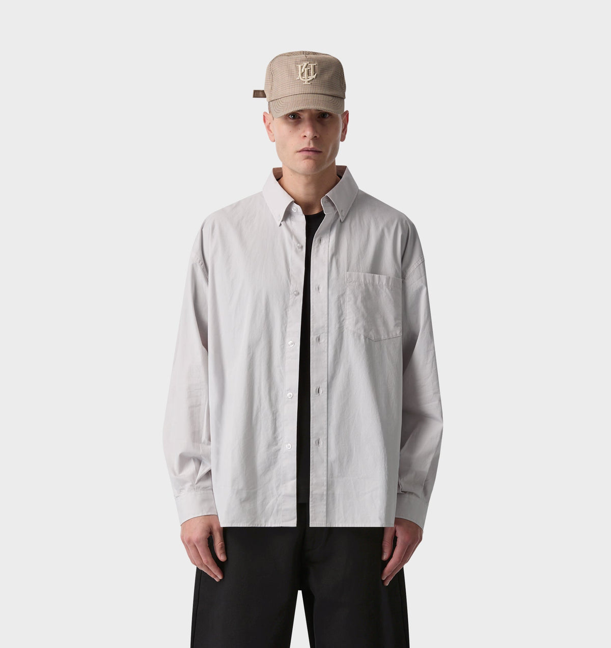 Kingston Oversized Shirt - Grey