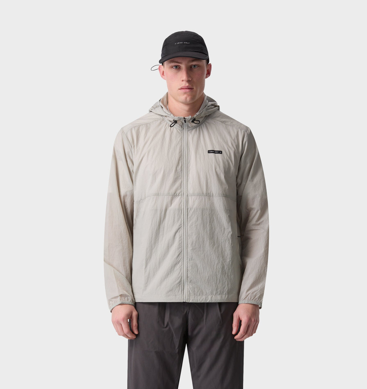 Zephyr Performance Windbreaker - Light grey