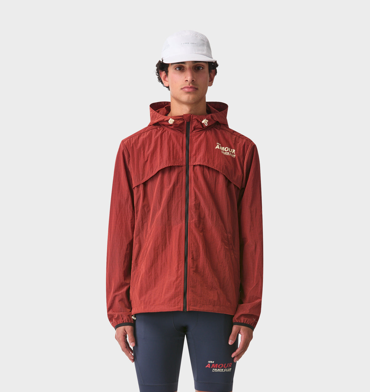 Track Club Windbreaker - Brick